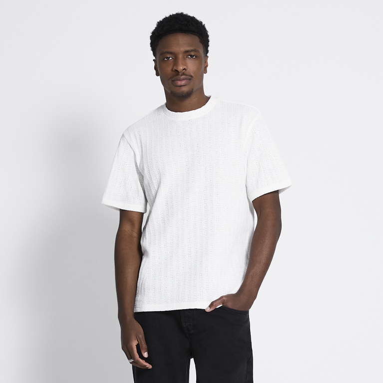 Knit tee "Timon" Off white